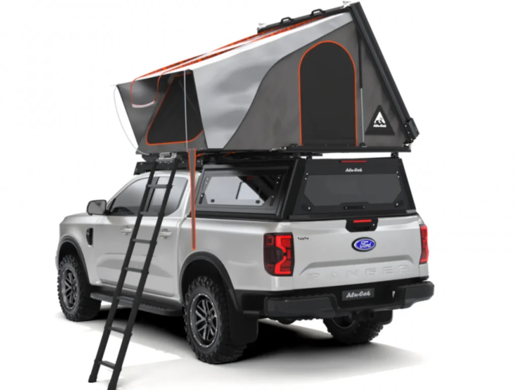 sleeper dachzelt schwarz alu cab