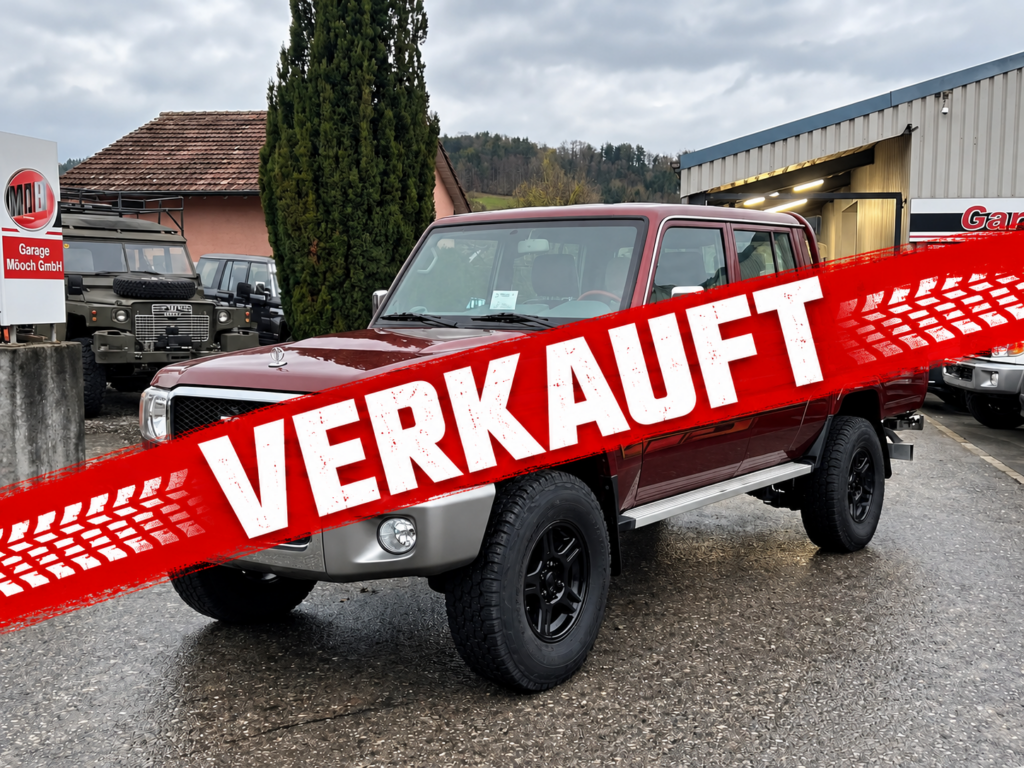 Verkauft Roter Toyota Land Cruiser
