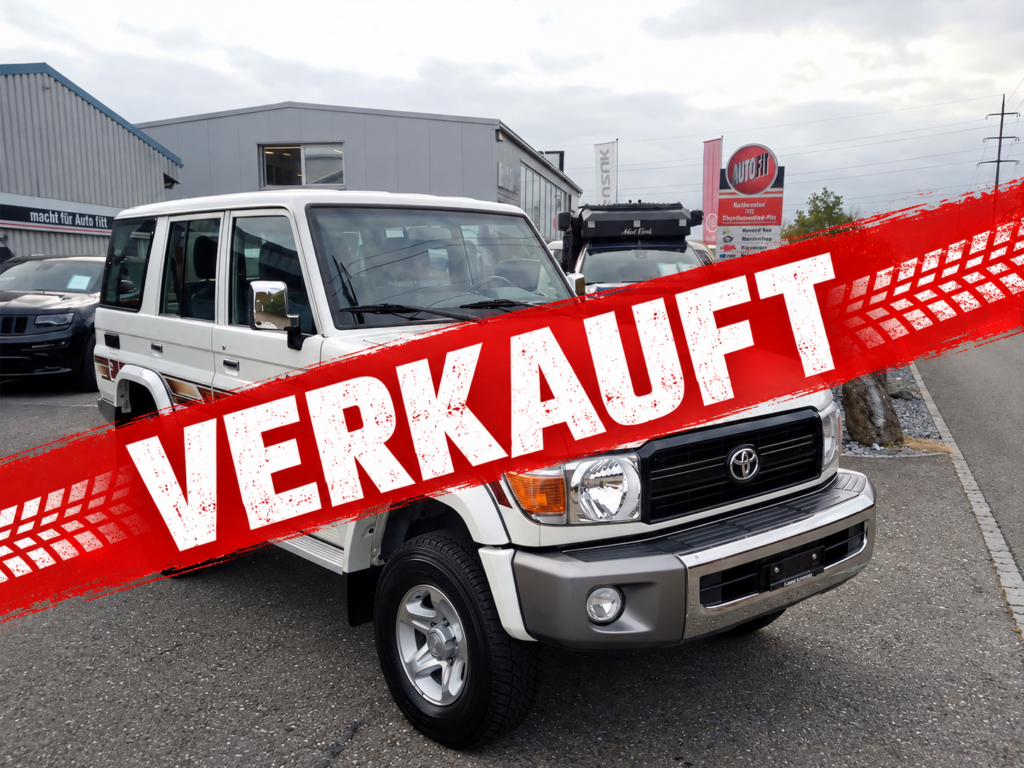 Verkauft Weißer Toyota Land Cruiser