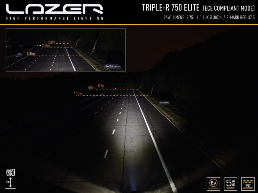 Lazer LED-Fernscheinwerfer Triple-R 750 Elite-3