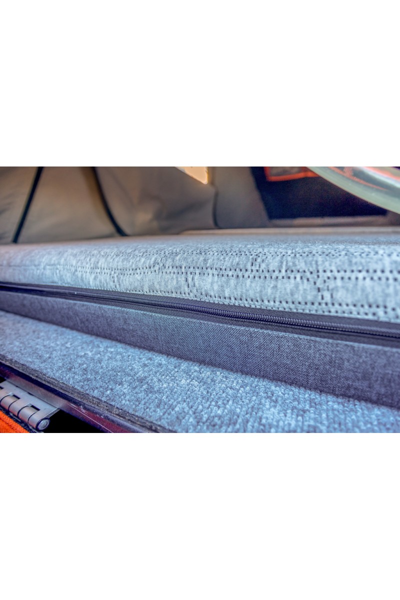 matelas premium alu cab pour tentes de toit gen et r gris souple medium ou dur ()