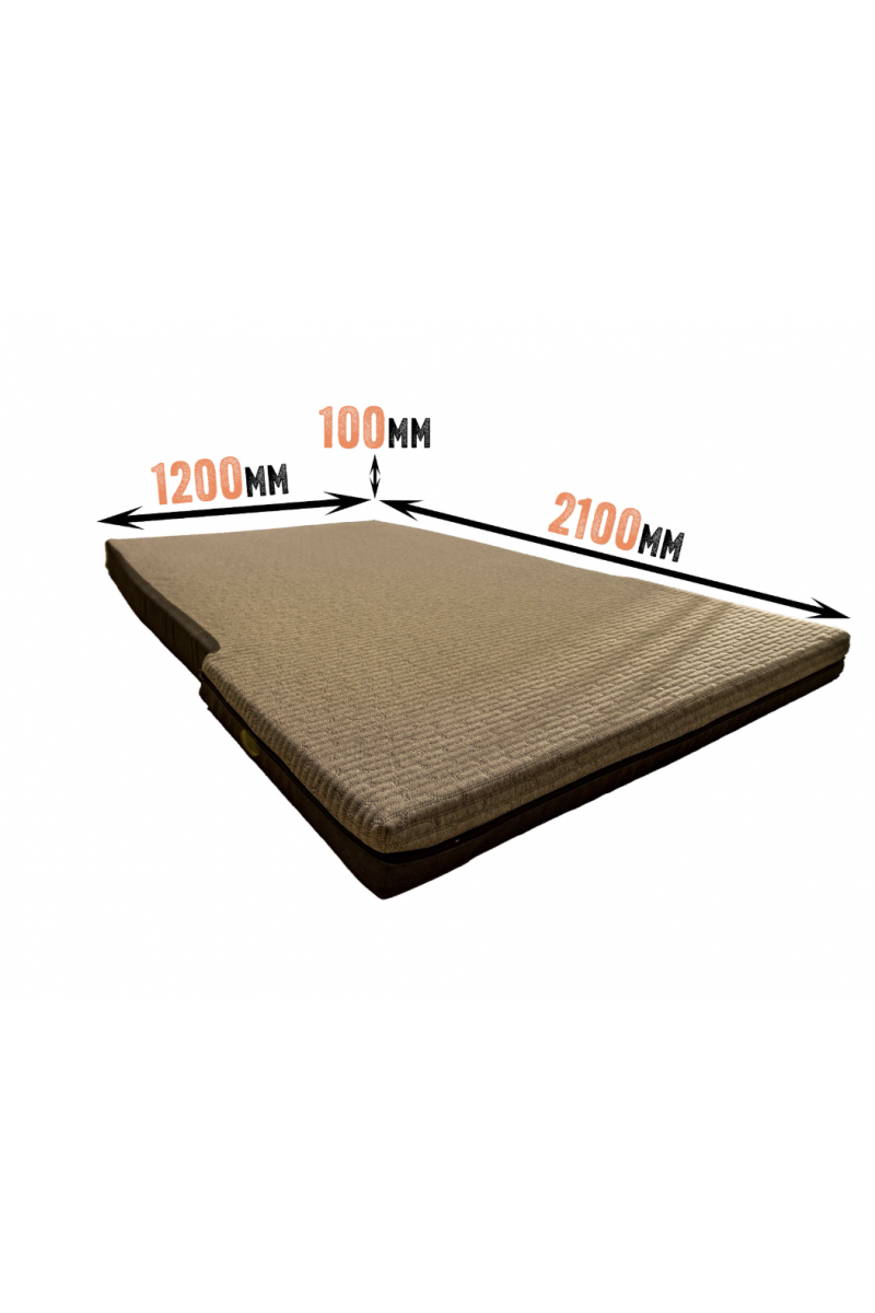 matelas premium alu cab pour tentes de toit gen et r gris souple medium ou dur ()