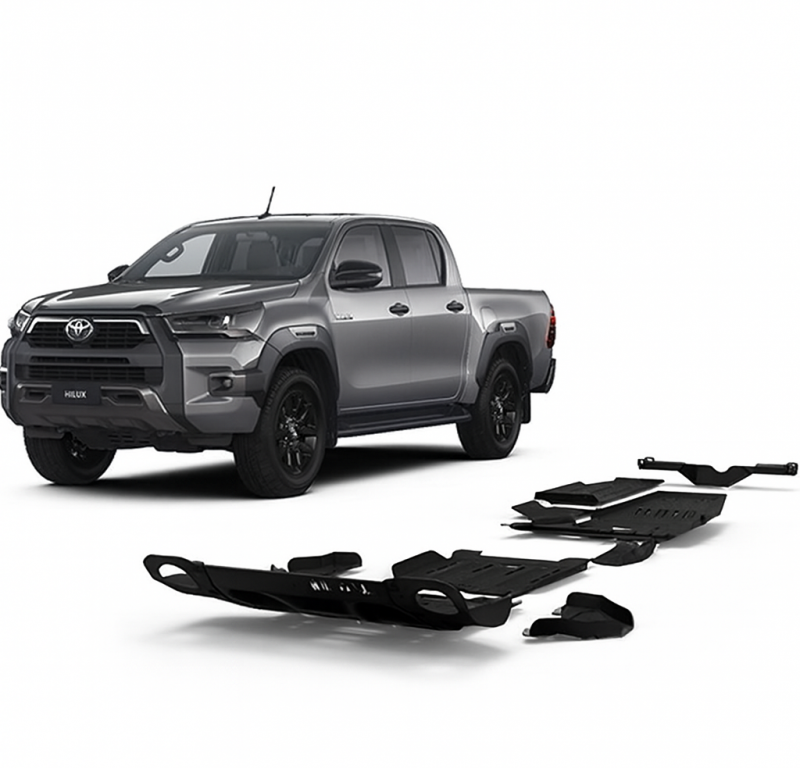 rival toyota hilux unterfahrschutz komplettset stueck